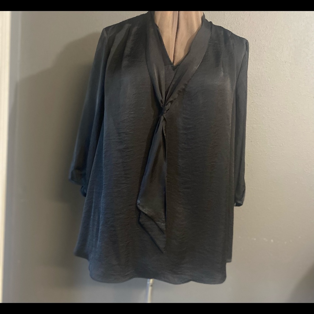 Black tunic. Worthington size 1X